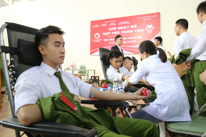 Ngày hội hiến máu tình nguyện “Giọt máu tình nghĩa” năm 2020